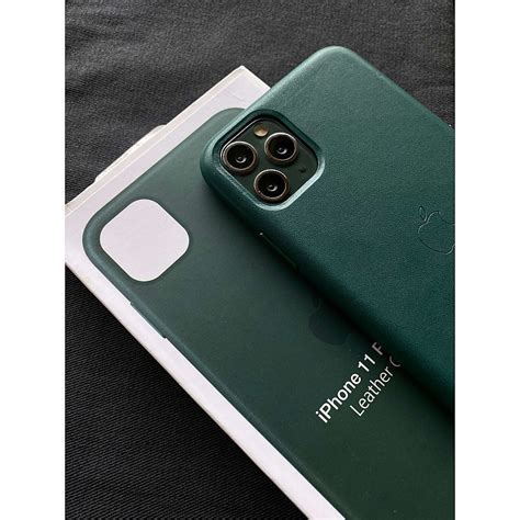 Pine Green Leather Case For Iphone By Casekidukaan