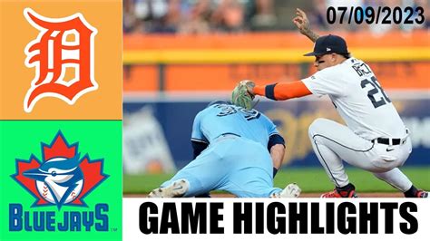 Detroit Tigers Vs Toronto Blue Jays Game Highlights Mlb To Day July