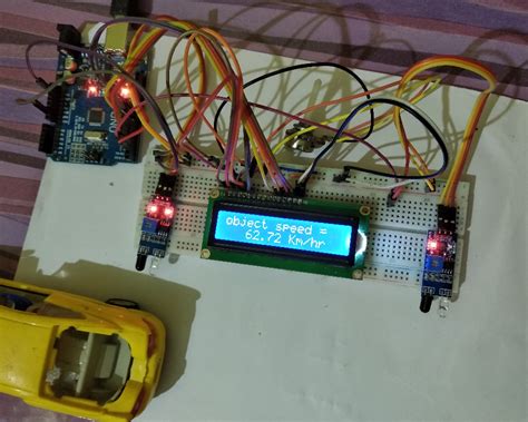 How to make a car speed detector using arduino and ir sensor code, schematics and proteus simulation speeddetector #arduino #lcd #irsensor this arduino tutorial explain about car speed detector using ir sensor with arduino. Arduino Speed Detector with IR Sensor on LCD Display ...