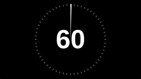 60 Second Clock Timers