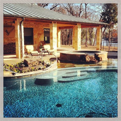 Custom Designed And Constructed Radius Pool In East Texas By Preferred