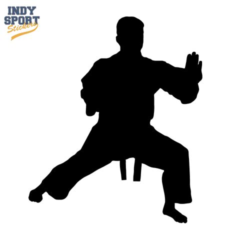 Download Martial Arts Karate Kata Male Boy Silhouette - Car ...