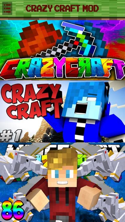 Crazy Craft Mod For Minecraft Pocket Edition By Poke Mapip