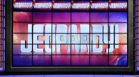 Jeopardy Podium Zoom Background Final Alex Trebek Jeopardy Episode