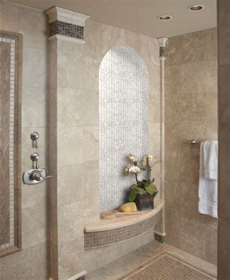 Pin By Audrey Johns On Master Bath Mosaic Shower Tile Pearl Tile