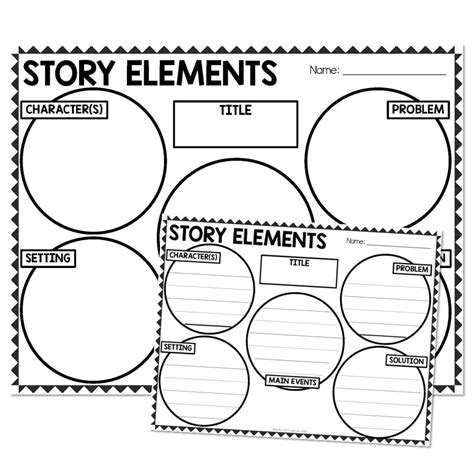 Lucky Little Toolkit Literacy Reading Graphic Organizers Story
