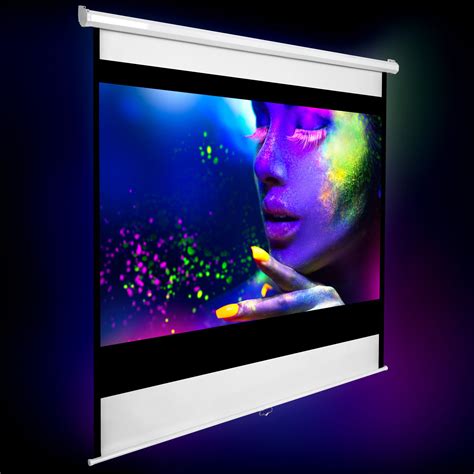 Heimkino Beamer Projektor Leinwand Beamerleinwand Hdtv 99 169 43