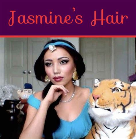 Jasmines Hair Disney Hairstyles Disney Princess Costumes Princess Jasmine Makeup