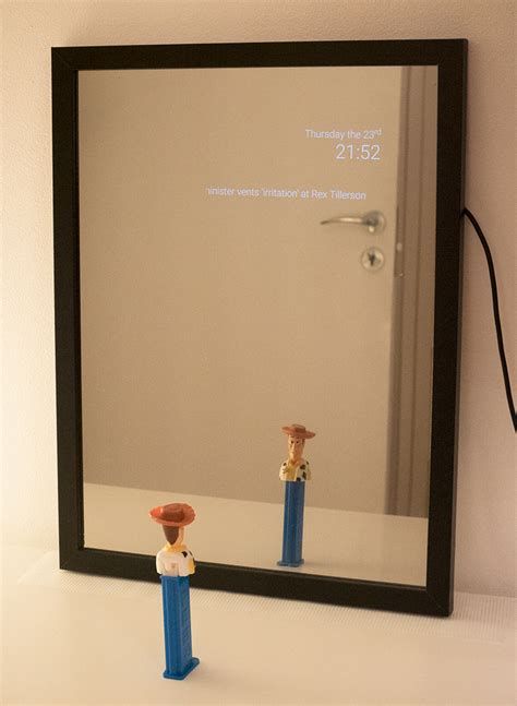 The Mirror Assistant The First Version Of Our Smart Mirror