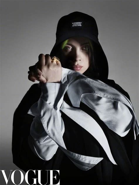 Billie eilish is on the cover of british vogue looking incredible. Billie Eilish Covers the June 2020 Issue of Vogue China