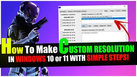🔧make Your Custom Resolution In Windows 10 Or 11 In Simple Steps Youtube