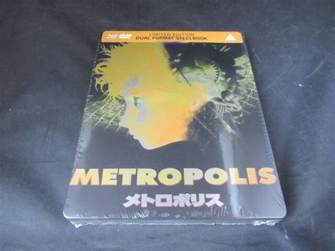 Osamu Tezukas Metropolis Steelbook Limited Edition Dual Format Blu Ray