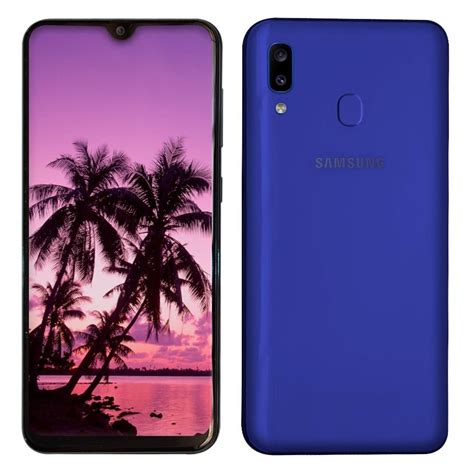 Celular Samsung Galaxy A20 32gb Azul Éxito
