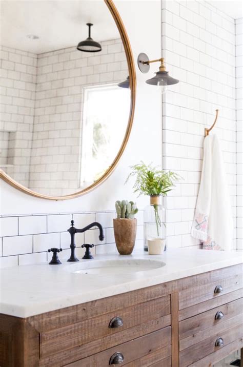 Spacious bathroom interior, flooring, walls, basin , windows, mirrors, vanity. The Best Bathroom Mirror Ideas for 2020 | Decoholic