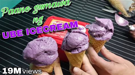 paano gumawa ng ube icecream at paano makatipid ng all purpose cream cocobolo vlogger youtube