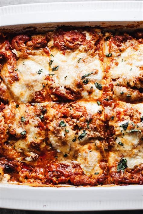 Sweet And Spicy Italian Sausage Lasagna A Simple Palate