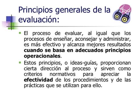 Características Y Principios Generales De La Evaluación Educ 2