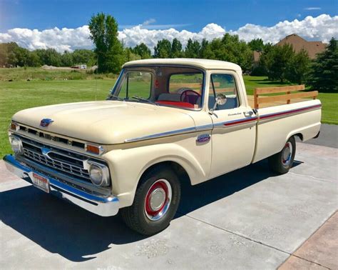 1965 Ford F 100 Ford Trucks Ford Vintage Cars