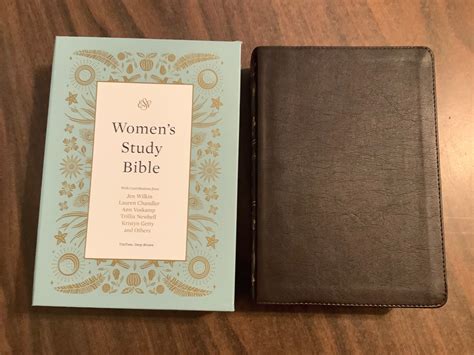 Personalized Esv Womens Study Bible Deep Brown Trutone Custom