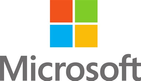 Microsoft Centered Logo PNG Transparent SVG Vector Freebie Supply