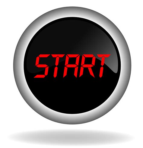 Start Button Icon Free Image On Pixabay