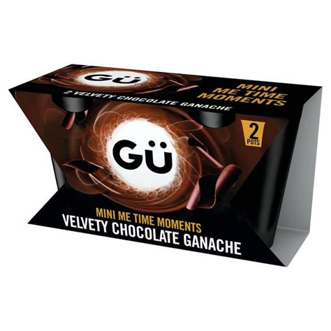 The folding motion for incorporating the whipped cream is easiest using a rubber spatula. Gü Chocolate Ganache Mini Puds 3 x 45g from Ocado