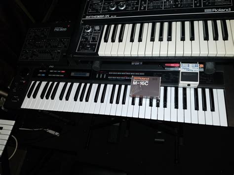 Roland M 16c Memory For Alpha Juno 2 It Works Rsynthesizers