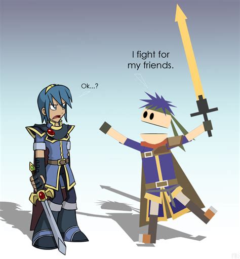 Marth And Ike By Soottoon On Deviantart