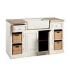 El mueble alto de cocina excellence en kit, es un económico y práctico módulo de cocina elaborado en aglomerado recubierto. Mueble bajo de cocina blanco de mango con fregadero An ...