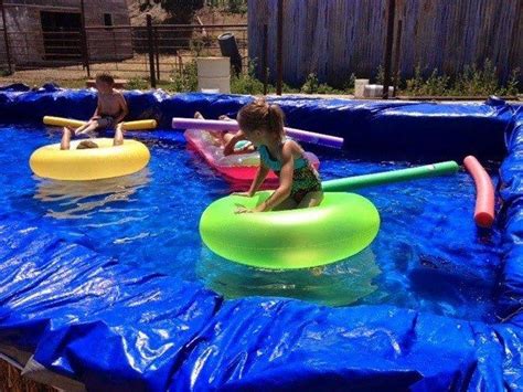 Makeshift Strawbale Pool Diy Projects For Everyone Homemade Swimming Pools Homemade Pools