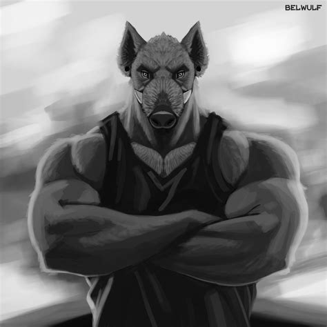 the big imageboard tbib 2023 absurd res anthro artist name belwulf biceps clothed clothing