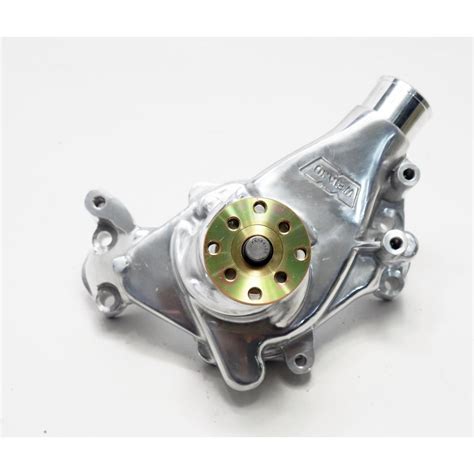 Weiand P Action Plus Aluminum Sbc Long Water Pump Polished