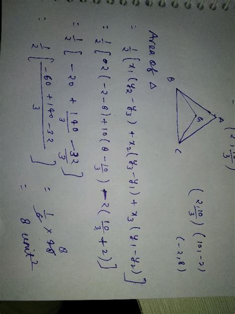 consider the triangle with vertices a 2 4 mathrm { b } 10 2 mathrm { c