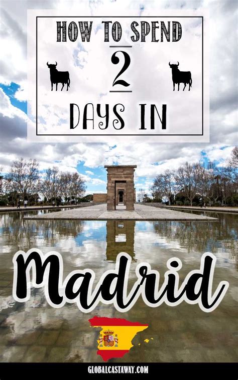 How To Spend Days In Madrid The Best Travel Itinerary With A Map Spain And Portugal