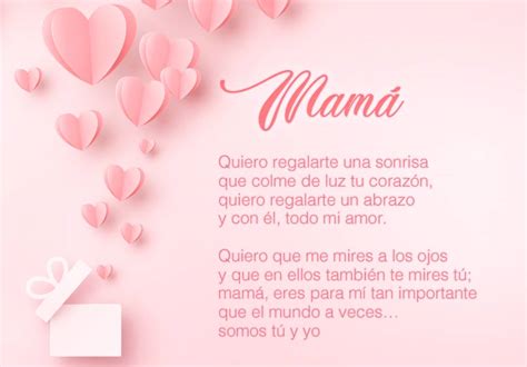 Poemas Y Frases Para Dedicarle A Mamá En Su Día Imágenes Y Tarjetas