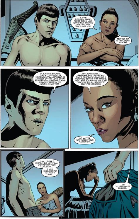 Star Trek Ongoing 6 Spock And Uhura Photo 29472907 Fanpop