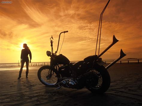 Sunset And Motorcycle Harley Bikes Harley Harley Davidson Bikes