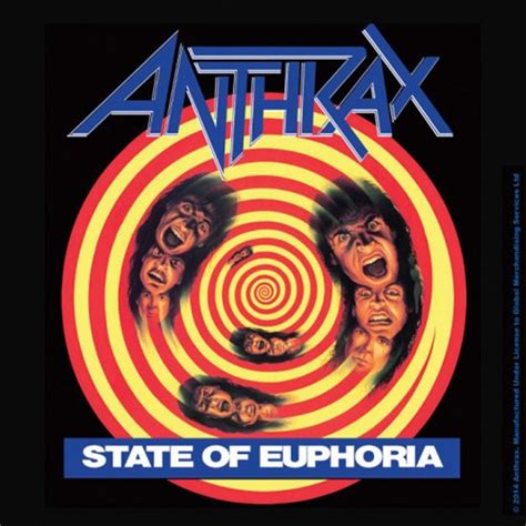 Anthrax State Of Euphoria Coaster Swag Loudtrax