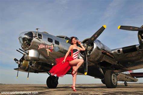 Warbird Pinup Girls Bringing Sexy Back With Ww Classic Fighters And