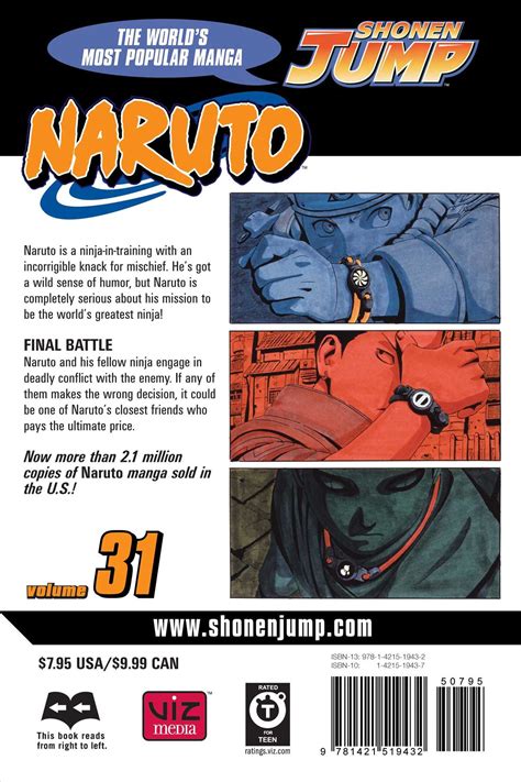 Naruto Vol 31 Book By Masashi Kishimoto Official