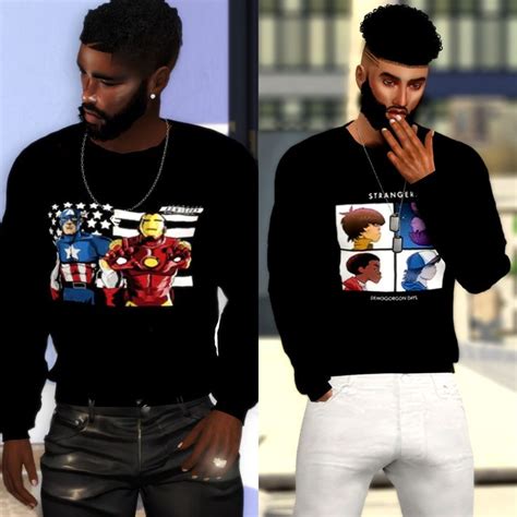 Proud Black Simmer Sims 4 Men Clothing Male Sims 4 Cc