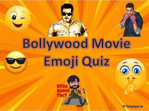 Bollywood Movie Emoji Quiz With Answers Fun Viral And Entertainment News