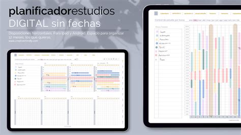 Creative Mindly Planificador Digital De Estudios Y Oposiciones