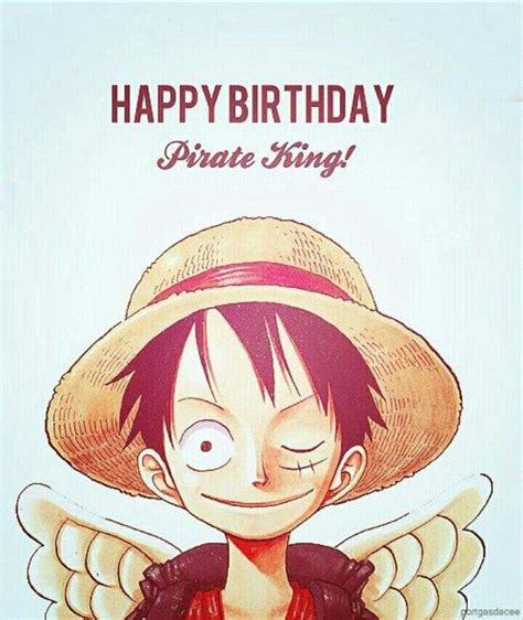 Feliz Cumpleaños Luffy 💜 •one Piece• Amino