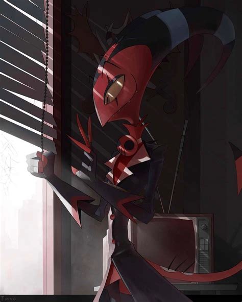 Helluva Boss Blitzo Fanart - Runningman Wallpaper