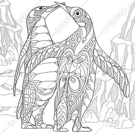 West virginia state symbols coloring pages. 17 Best images about ♥ZENTANGLE PENGUINS♥ on Pinterest ...