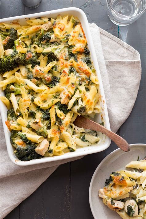 Spoon mixture into baking dish, and sprinkle evenly with shredded mozzarela cheese. Low FODMAP Chicken Alfredo Pasta Bake - A Little Bit Yummy