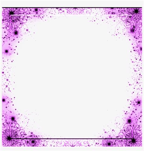 Mq Purple Glitter Frame Frames Border Borders Portable Network