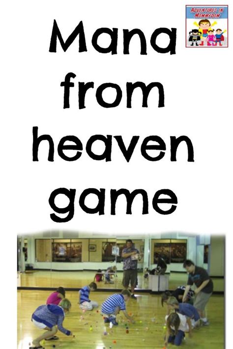 With all of the bible trivia games on this page you'll find over 500 bible trivia questions and answers for kids. Mana from heaven game | Sunday school games, School games ...