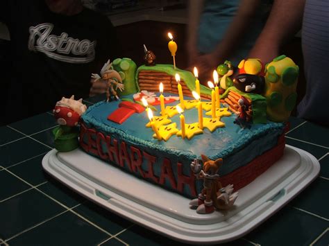 Check spelling or type a new query. Sonic & Mario cake for a 10th bday | Mario cake, Cake, Party